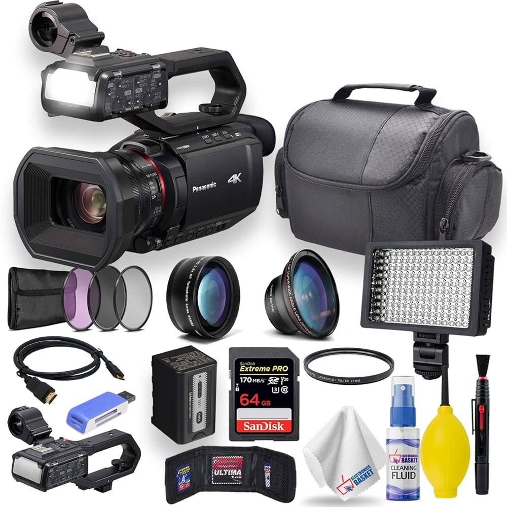 【美品】Panasonic HC-X2000 業務用ビデオカメラ（おまけ付き） Amazon.co.jp: Panasonic X2000 4K プロフェッショナルビデオ